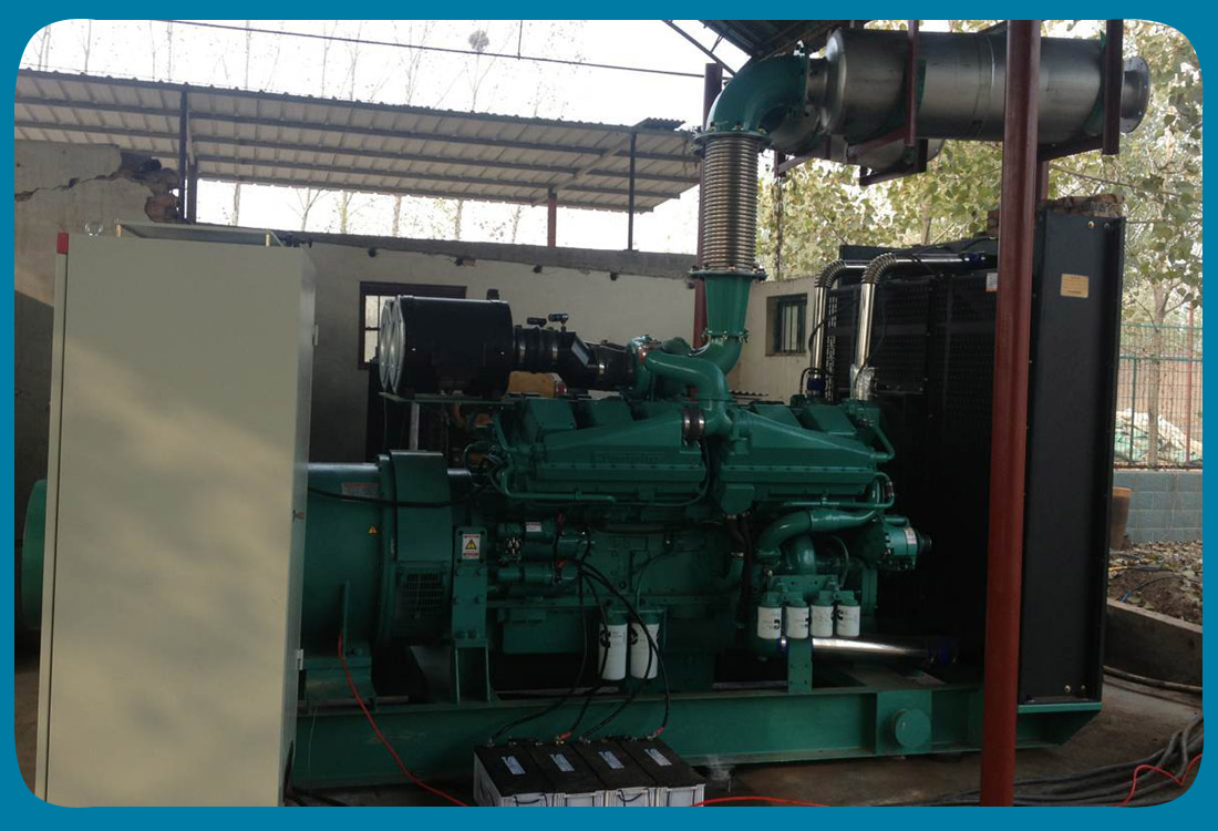 康明斯800KW山西客戶現場返圖