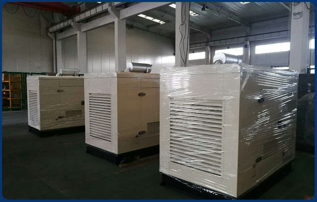 3臺60KW康明斯靜音箱柴油發(fā)電機組成功發(fā)貨至北京