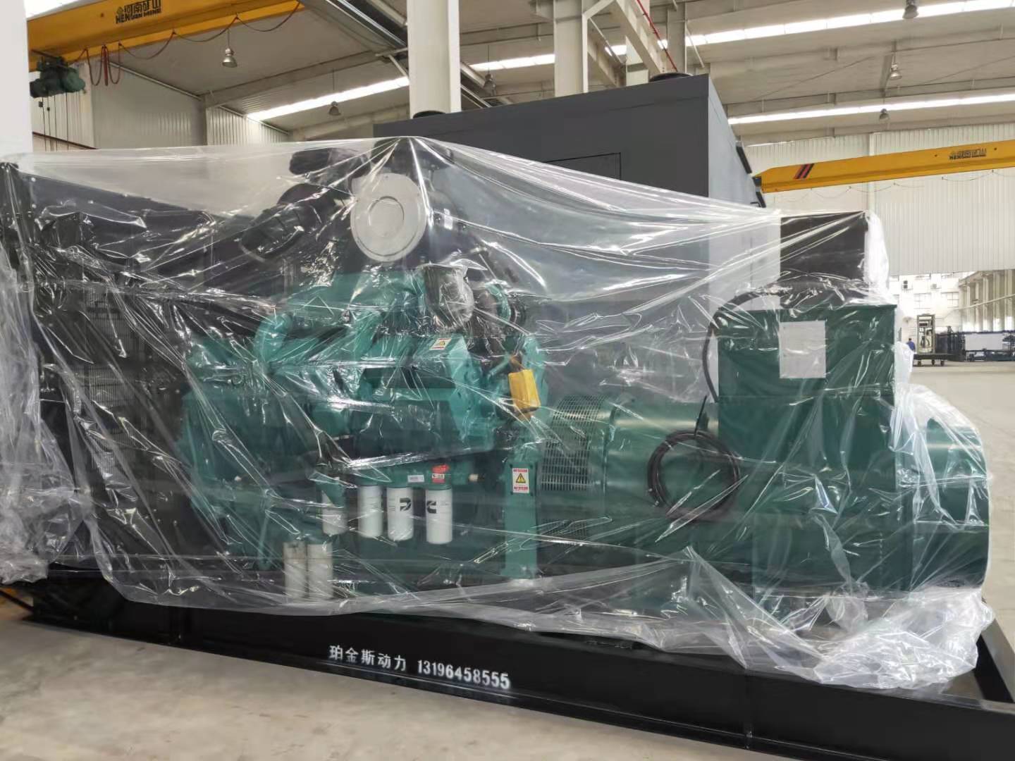 800千瓦重慶康明斯客戶來廠驗貨成功，安排發貨