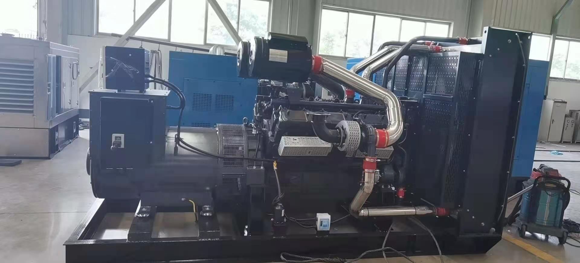 2臺柴油發電機組調試結束，隨時出貨！