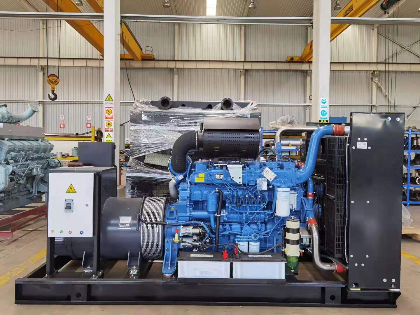 柴油機(jī)：廣西玉柴 發(fā)電機(jī)：意大利美奧迪 客戶定制款